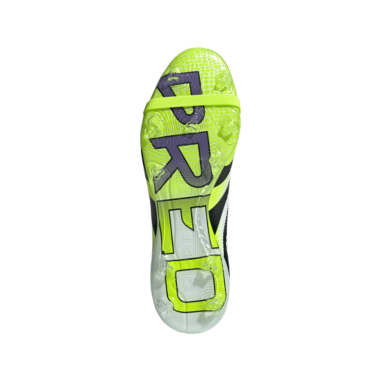 adidas Predator Pro FT FG Firm Ground Soccer Shoes - Ftwr White/ Core Black/ Lucid Lemon