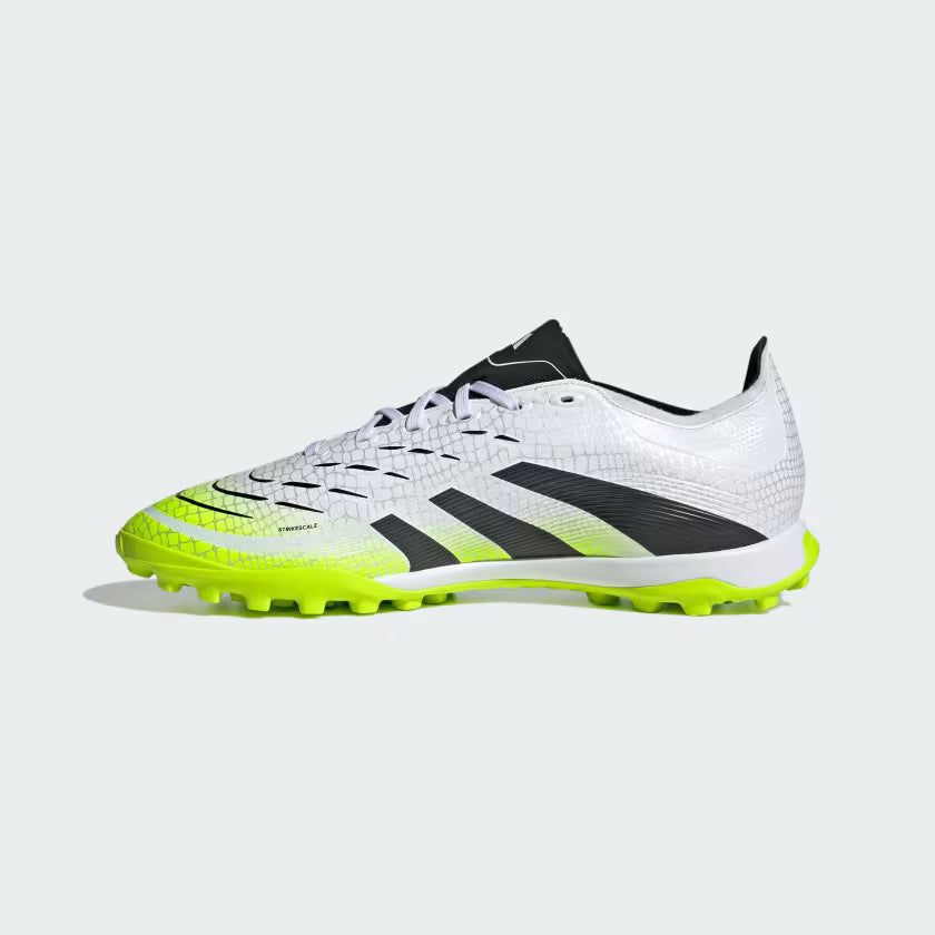 adidas Predator League TF Turf Soccer Shoes - Ftwr White/ Core Black/ Lucid Lemon