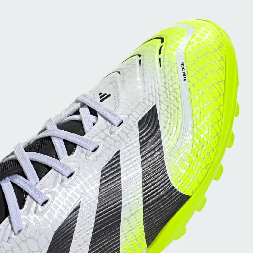 adidas Predator League TF Turf Soccer Shoes - Ftwr White/ Core Black/ Lucid Lemon