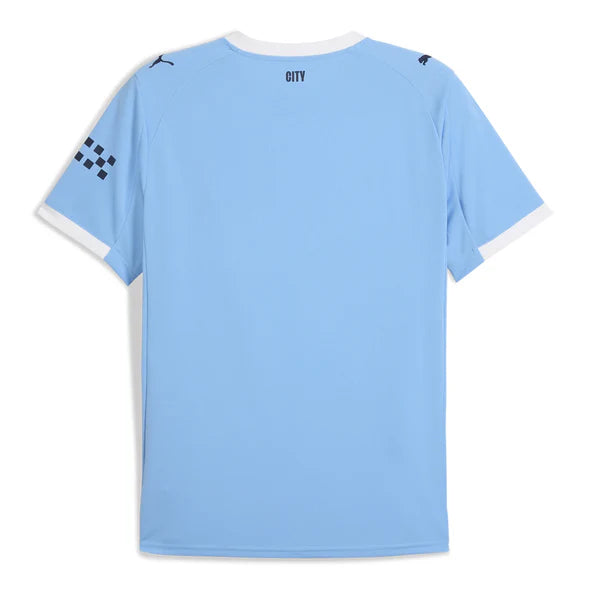 Youth's Puma Replica Manchester City Home Jerseys 2025/2026