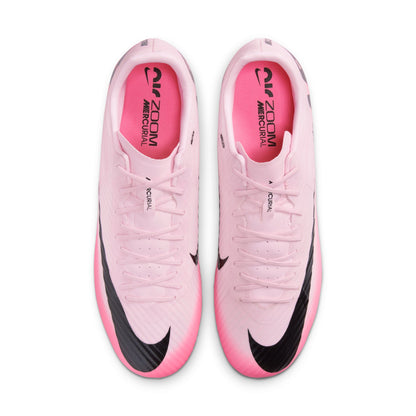 Nike Air Zoom Mercurial Vapor 15 Academy FG/MG Soccer Cleat - Pink Foam/Black