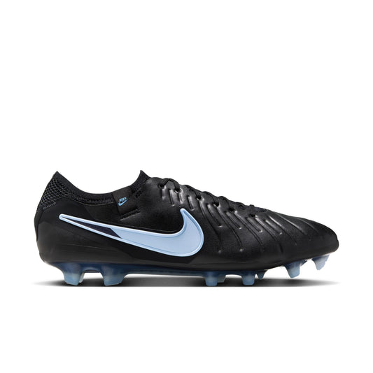 Nike Tiempo Legend 10 Elite FG Firm Ground Soccer Cleats - Black/Black
