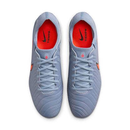 Nike Tiempo Legend 10 Pro AG Artificial Grass Soccer Cleats - Blue Eclipse/Black