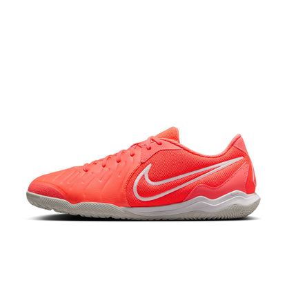 Nike Tiempo Legend 10 Academy IC Indoor Soccer Shoe - Hot Lava/ White