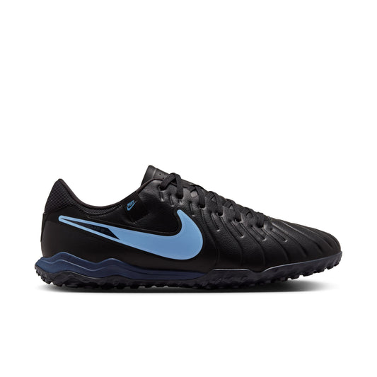 Nike Tiempo Legend 10 Academy TF Turf Soccer Shoes - Black/ Black