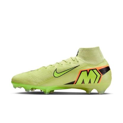 Nike Mercurial Superfly 10 Elite FG Firm Ground Soccer Cleat- Limelight/Volt-Hyper Crimson