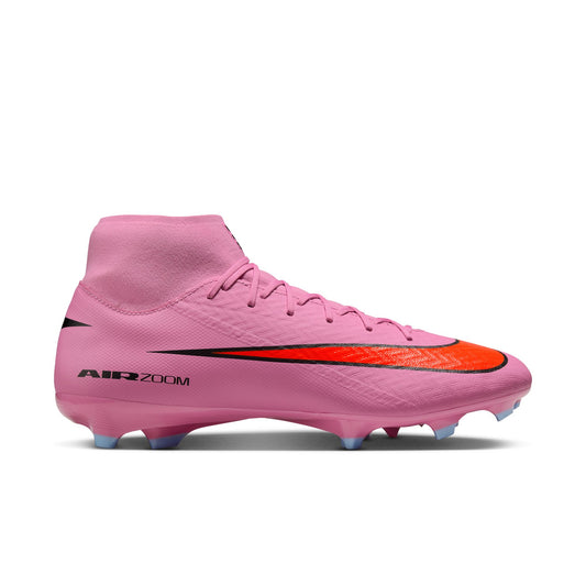 Nike Air Zoom Mercurial Superfly 10 Academy FG Firm Soccer Shoes - Magic Flamingo/ Black Total Crimson