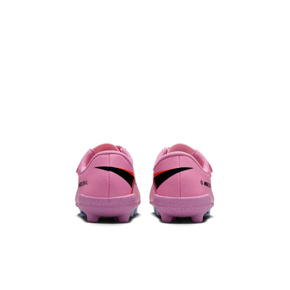 Nike Junior Mercurial Vapor 16 Club MG Multi Ground PS (V) Soccer Shoes- Magic Flamingo/Black-Total Crimson