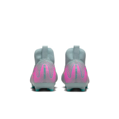 Nike Junior Zoom Superfly 10 Academy FG Firm Ground Shoes - Ocean Cube/ Pink Blast