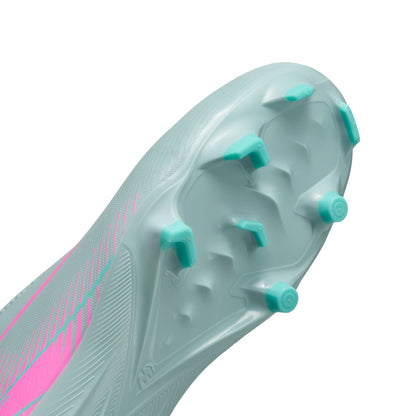 Nike Junior Zoom Superfly 10 Academy FG Firm Ground Shoes - Ocean Cube/ Pink Blast