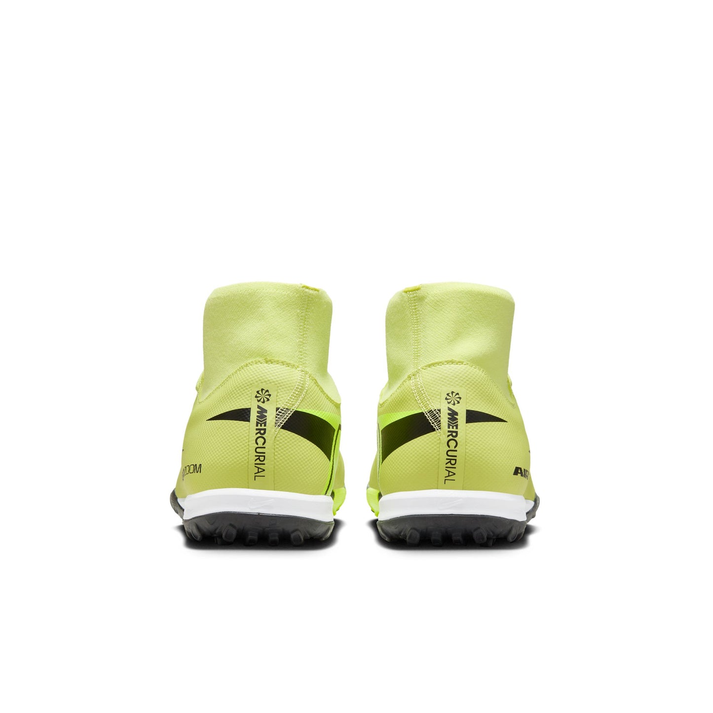 Nike Air Zoom Mercurial Superfly 10 Academy TF Turf Soccer Shoes - Limelight/Volt-Hyper Crimson