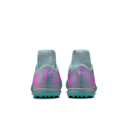Nike Air Zoom Mercurial Superfly 10 Academy TF Turf Soccer Shoes - Ocean Cube/Pink Blast