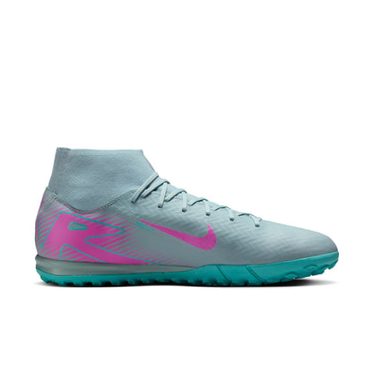 Nike Air Zoom Mercurial Superfly 10 Academy TF Turf Soccer Shoes - Ocean Cube/Pink Blast