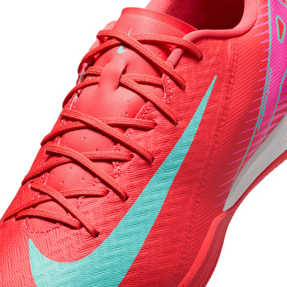 Nike Zoom Mercurial Vapor 16 Academy IC Indoor Soccer Shoes - Ember Glow/ Aurora Green