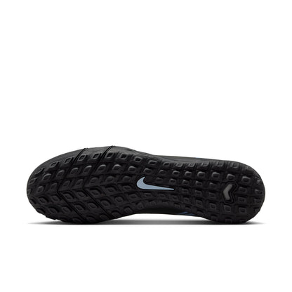 Nike Zoom Mercurial Vapor 16 Academy TF Turf Soccer Shoes- Black/ Ice Blue