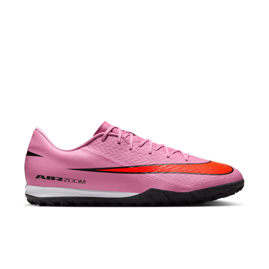 Nike Zoom Mercurial Vapor 16 Academy TF Turf Soccer Shoes- Magic Flamingo/ Black Total Crimson
