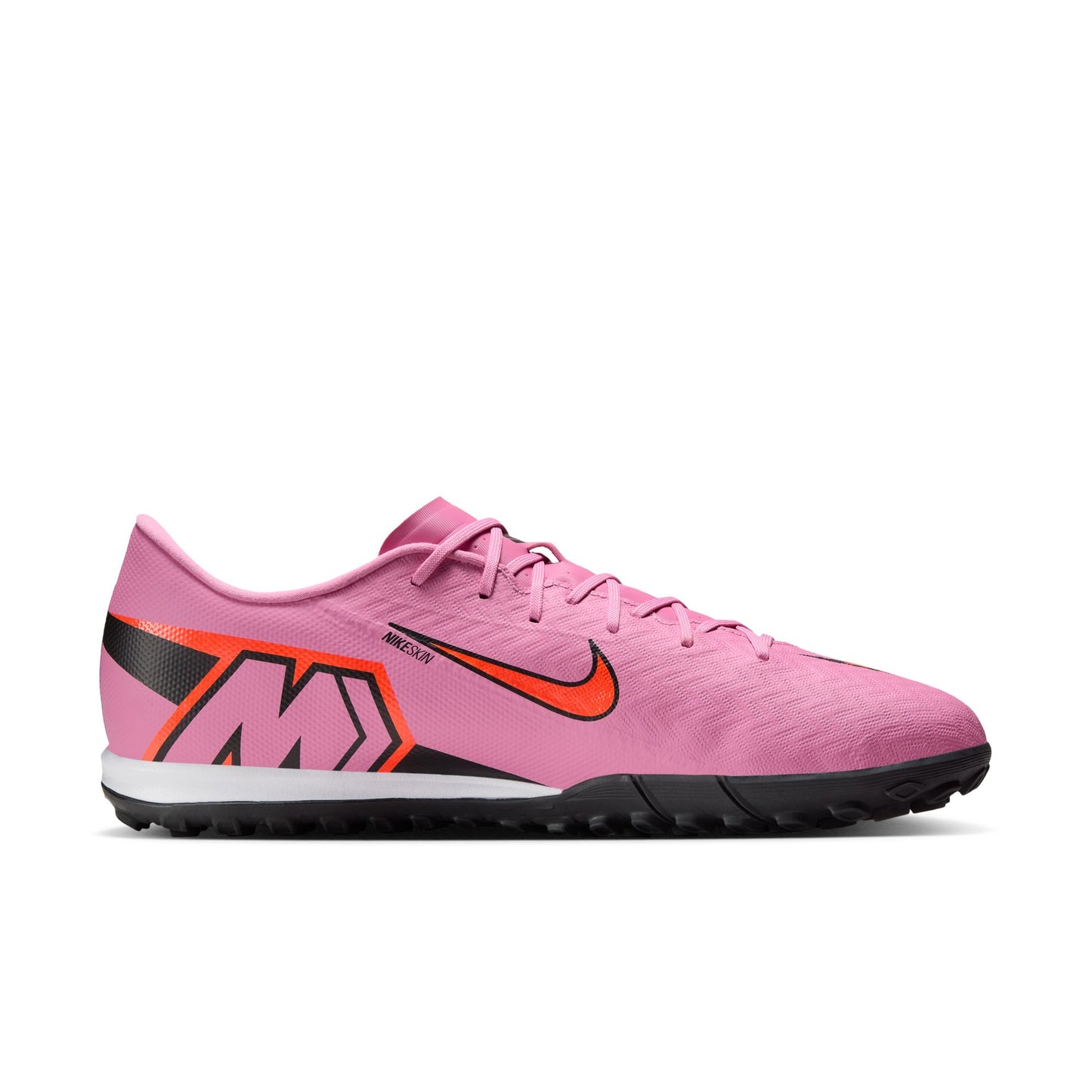 Nike Zoom Mercurial Vapor 16 Academy TF Turf Soccer Shoes- Magic Flamingo/ Black Total Crimson