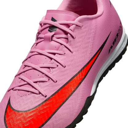 Nike Zoom Mercurial Vapor 16 Academy TF Turf Soccer Shoes- Magic Flamingo/ Black Total Crimson