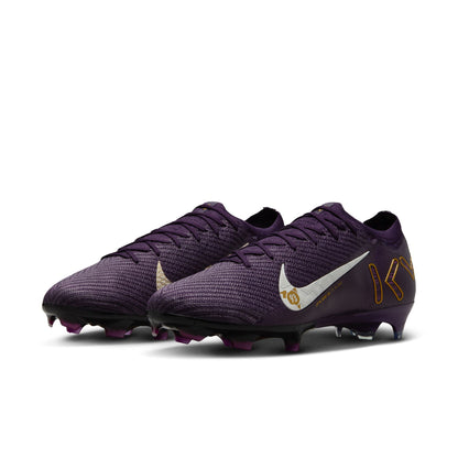 Nike Zoom Mercurial Vapor 16 KM "Kylian Mbappe" Elite FG Soccer Cleats - Grand Purple/ Pale Ivory