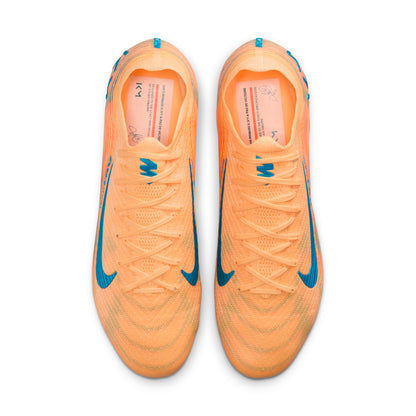 Nike Mercurial Vapor 16 Elite "Kylian Mbappé" FG Firm Ground Soccer Cleat- Melon Tint/Neo Turq-Igloo