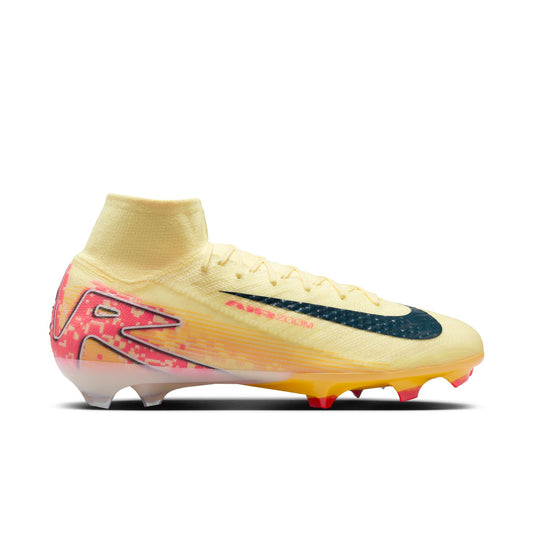Nike Zoom Mercurial Superfly 10 Elite KM FG Firm Ground - LT Laser Orange/ Armony Navy