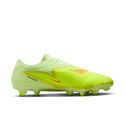 Nike Phantom 6 Low Pro FG Firm Ground Soccer Cleat- Hyper Crimson/Black-Limelight