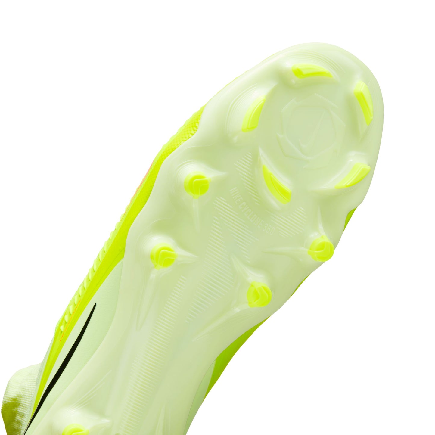 Nike Phantom 6 High Pro FG Firm Ground Soccer Cleat- Hyper Crimson/Black- Limelight