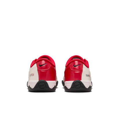 Nike T90 SP Indoor Soccer Shoe-White/Black/Gym Red