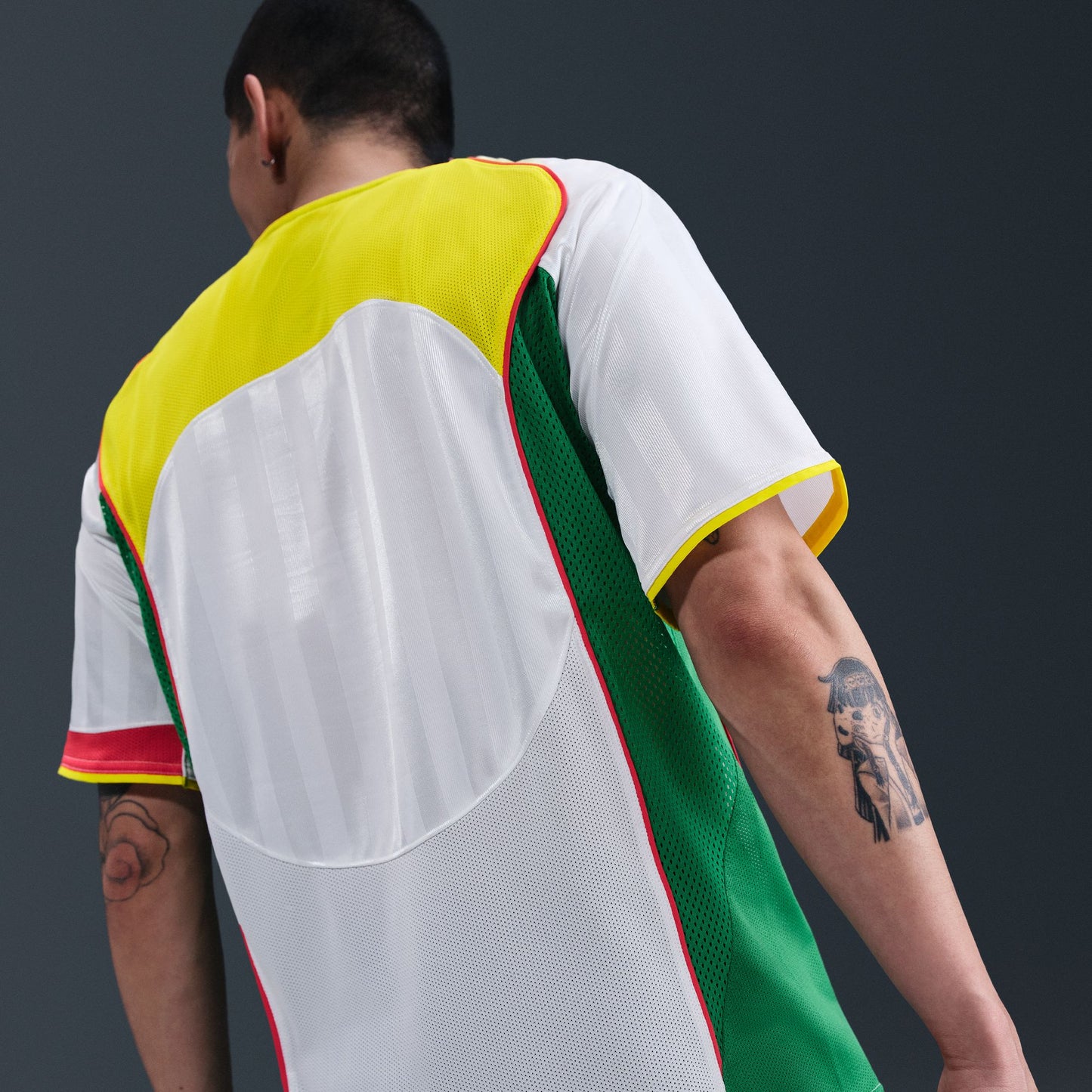 Nike Total 90- White/ OptiYellow/ Light Crimson/ Black