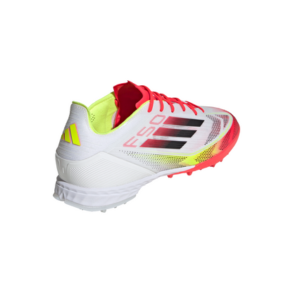 adidas F50 Pro TF Turf Shoes - ftwr white/core black/solar yellow