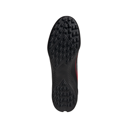 adidas F50 League TF Turf Shoes - core black/iron met/lucid red