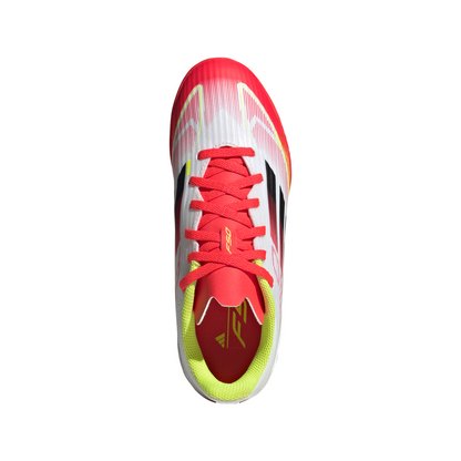 adidas F50 League TF Turf Junior - ftwr white/core black/solar yellow