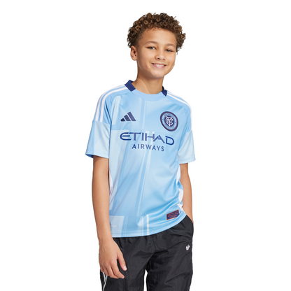 Adidas Youth New York City FC 2024/2025 Home Jersey
