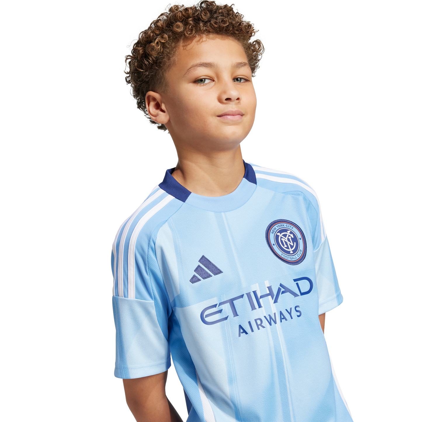 Adidas Youth New York City FC 2024/2025 Home Jersey