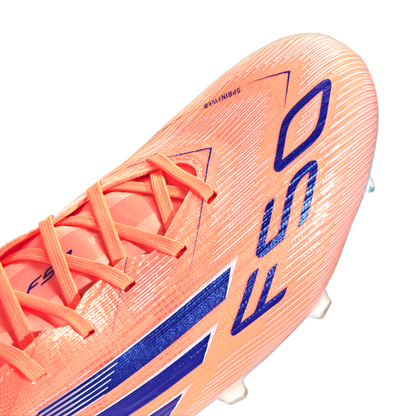 adidas F50 Pro FG Firm Ground - Beam Orange / Lucid Blue/ Ftwr White