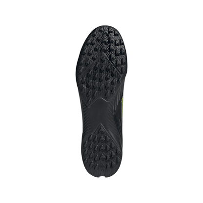 adidas F50 League TF Turf Shoes - Core Black/Carbon/Lucid Lemon