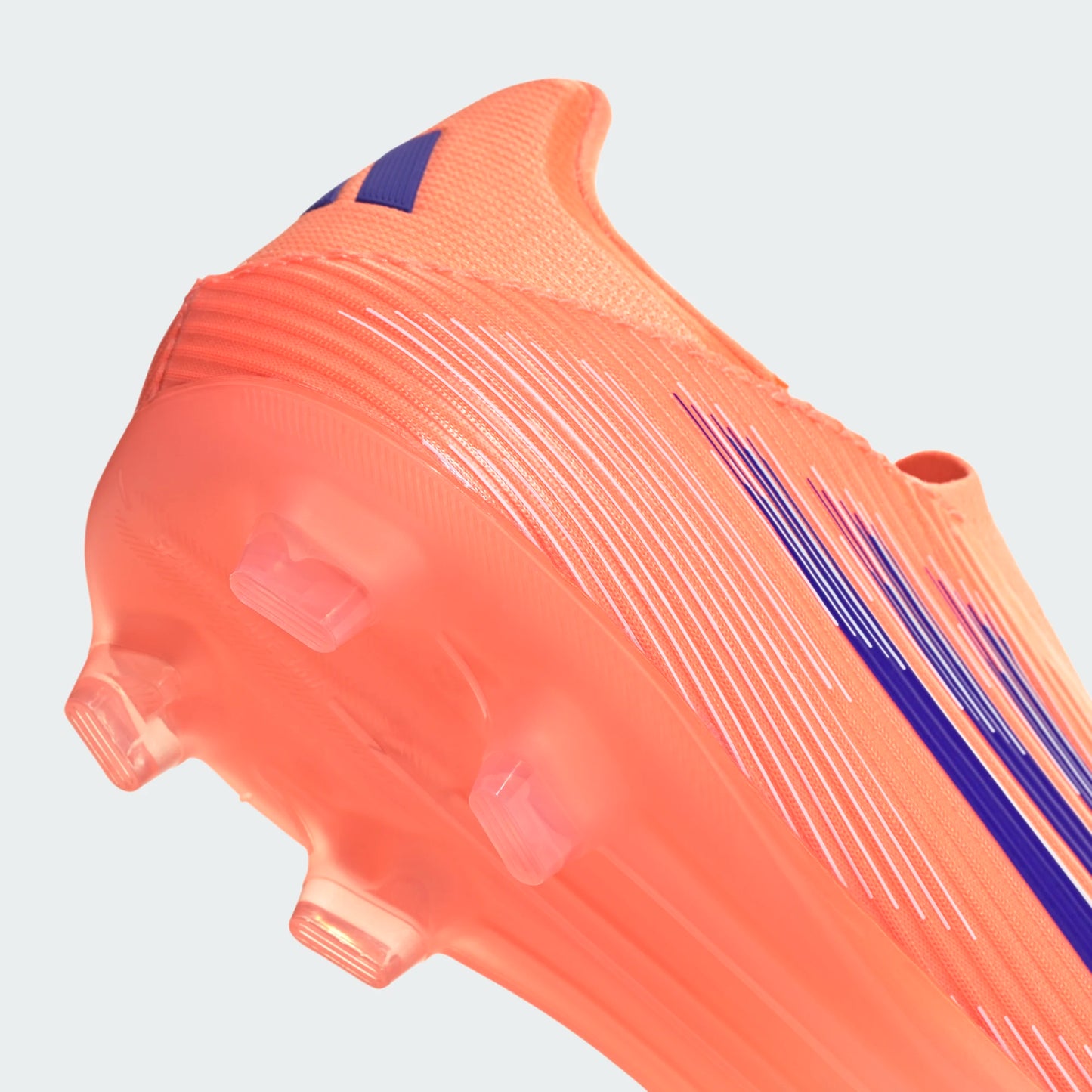 adidas F50 LL FG/MG Firm Ground/Multi Ground Soccer Cleats - Beam Orange / Lucid Blue/ Ftwr White