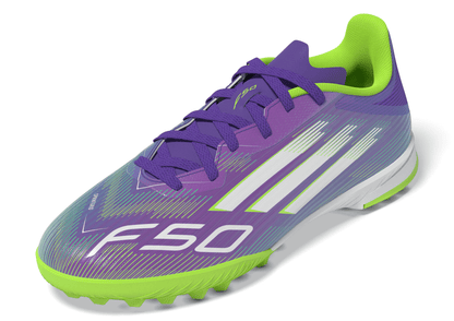 adidas Junior F50 League TF Turf - Purrus/ FTWhite/ Luclem