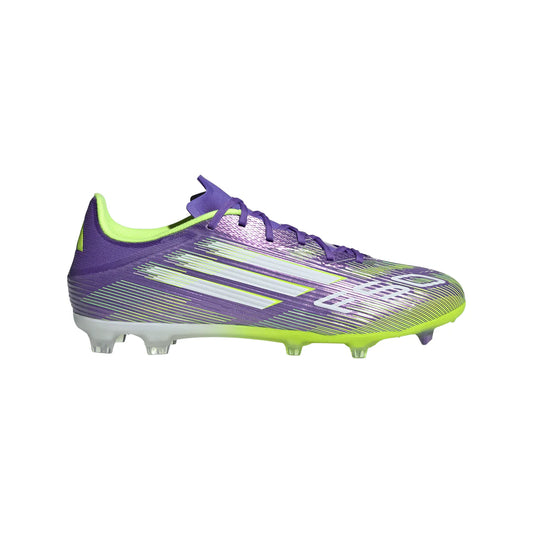 adidas F50 League FG Firm Ground - Ftwr Purple/ Core Black/Lucid Lemon