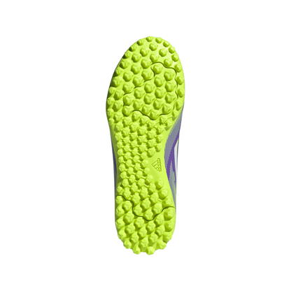 adidas F50 Club TF Turf Junior- Purrus/ FTWhite/Lucid Lemon