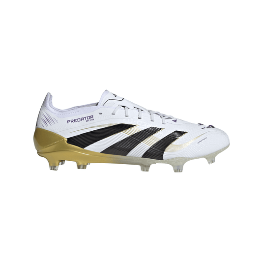 adidas Predator Elite FG Firm Ground Soccer Cleat - FTWhite/ CBlack/ Goldmt