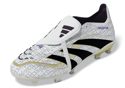 adidas Predator League FT FG Firm Ground - Ftwr/Core Black/Gold Met