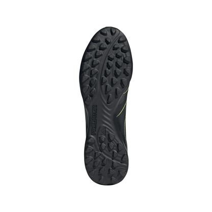 adidas Predator League TF Soccer Shoes -Core Black/Carbon/Lucid Lemon