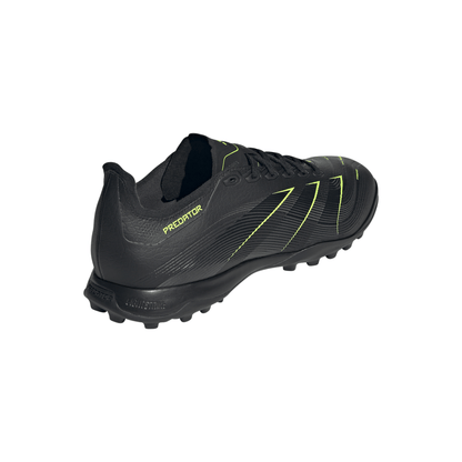 adidas Predator League TF Soccer Shoes -Core Black/Carbon/Lucid Lemon