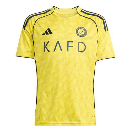 adidas Youth Replica Al Nassr Home Jersey 2025/2026 (Ronaldo)