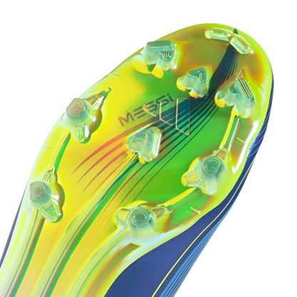 adidas F50 Messi Elite FG Firm Ground - 	Team Royal Blue/Solar Yellow/Semi Blue Burst