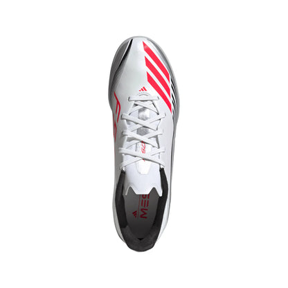 adidas F50 League TF Turf Shoes MESSI - FtwWht/ Lucred/ Silvmt