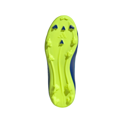 adidas Junior F50 League MESSI FG Firm Ground Soccer Cleats - Team Royal Blue/ Solar Yellow/ Semi Blue Burst