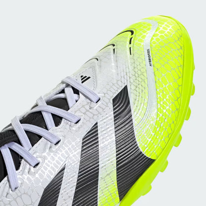adidas Predator League TF Turf Soccer Shoes - Ftwr White/ Core Black/ Lucid Lemon