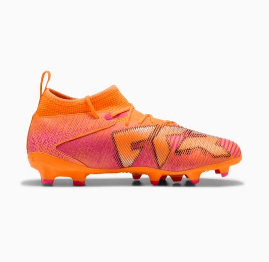 Puma Junior Future 7 Match FG/ AG Firm Ground - Heat Fire/Puma black/Ravish